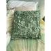 Anthropologie Bedding | Anthropologie Ruffle Pillow Sham Cover Square Bedding Mint Green Cottage Seafoam | Color: Green | Size: Os