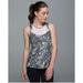 Lululemon Athletica Tops | Lululemon Atheltica Multi Pistachio Leaf Running In The City Tank | Color: Green/Purple | Size: 2