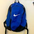 Nike Other | Nike Backpack For Soccer Or Basketball Players. Lots Of Pockets And Space | Color: Black/Blue | Size: Os