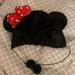 Disney Accessories | Minnie Mouse Ears Winter Hat | Color: Red/White | Size: Osg