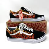 Vans Shoes | Mega Salevans Old Skool Logo Flame Suede Canvas Shoes Women's Vn0a4u3b2n5 | Color: Black | Size: Various