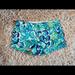 Lilly Pulitzer Shorts | Lilly Pulitzer Walsh Shorts Size 6 | Color: Blue/Green | Size: 6