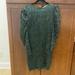 Zara Dresses | Green And Good Sequin Dress | Color: Gold/Green | Size: S