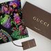 Gucci Accessories | Gucci Flora Silk Scarf & Gucci Gift Box | Color: Black/Purple | Size: Os