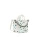 Desigual Women's New Splatter VALDIVI Accessories PU Shopping Bag, White