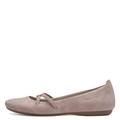 Tamaris Damen Riemchenballerinas, Frauen Flats,Ballet-Flats,Ausgehschuhe,Abendschuhe,Slip-ons,spangenballerinas,Mary-Jane,Pumps,Rose,42 EU