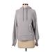 Athleta Pullover Hoodie: Gray Print Tops - Women's Size X-Small