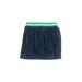 J.Crew Factory Store Casual Mini Skirt Mini: Blue Solid Bottoms - Women's Size Small