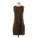 Elizabeth and James Casual Dress: Brown Dresses - Women's Size 2