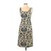 Tommy Bahama Casual Dress - Sheath: Gold Dresses - Women's Size 4