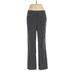 New York & Company Dress Pants - High Rise Boot Cut Boot Cut: Gray Bottoms - Women's Size 6