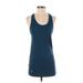 Athleta Active Tank Top: Blue Activewear - Women's Size Small