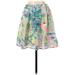 Lilly Pulitzer Casual Skirt: Green Tropical Bottoms - Women's Size 4