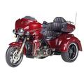 JEWOSS For Harley Motorcycle 2021 Cvo Tri Glide 1:12 Real Three-wheeled Motorcycle Model Finished Toy Display Collection Gift Motorbike models (Color : CVO Tri Glide red, Size : 1)