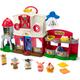 Fisher-Price Little People Toddler Learning Toy Caring for Animals Farm Interactive Playset with Smart Stages for Ages 1+ Years