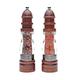 CTCOIJRN Salt and Pepper Mill,Wooden Acrylic Salt and Pepper Grinder Set,Adjustable Salt and Pepper Blender,Pepper Mill Set Grinding