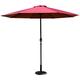 KLLJHB Outdoor Garden Parasols Parasols Market Patio Outdoor Umbrella Garden Lawn Table Sun Canopy Iron Pole Umbrella UV Protective 270cm250cm, Without Base