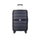 NESPIQ Business Travel Luggage Luggage with Wheel PP Luggage Sets Lightweight Suitcase with TSA Lock Travel Luggage Light Suitcase (Color : Black, Size : 20in)