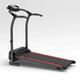 AQQWWER Walking Treadmill Treadmill, Folding Electric Treadmills with LCD Display and Pulse Rate Grips Smooth Quiet Driven for Home Home Gym Workout Fitness