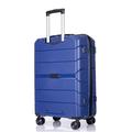Business Travel Luggage Luggage with Wheel PP Luggage Sets Lightweight Suitcase with TSA Lock Travel Luggage Light Suitcase (Color : Navy, Size : 28in)