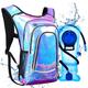 Niggeey Hydration Backpack, Festival Rave Hydration Pack, Water Backpack with 2L Hydration Bladder, Rave Backpack Hydration Pack Hydropack Hydro for Hiking, Biking, Festivals, Raves