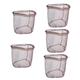 SUPVOX 5pcs Fishing Catching Nets Fishing Net Fishing Cast Net Fishing Basket Fishing Accessories and Equipment Fishing Landing Tool Catching Netting Portable Catfish Stainless Steel