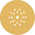 EXPERT C470 SANDING DISCS 18-HOLE PUNCHED 225MM 180 GRIT, C-Weight Paper, Hook & Loop Fixing, Aluminium Oxide, 25 in Pack