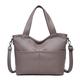 AQQWWER Shoulder Bags For Women Women Bag Solid Color Ladies Shoulder Bags，Women Messenger Bags， Casual Women Bag, Casual Commuter Shoulder Bag (Color : Khaki)