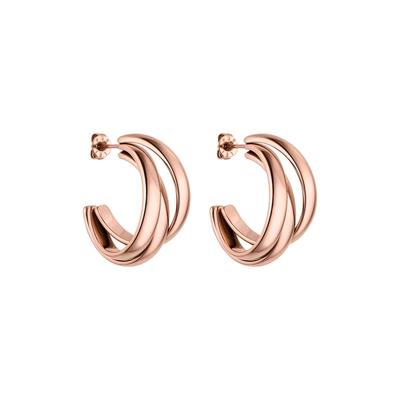 Purelei Ohrringe Cascade in drei Lagen Rosegold Damen Image