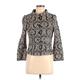 Diane von Furstenberg Jacket: Short Gold Paisley Jackets & Outerwear - Women's Size 6 - Paisley Wash