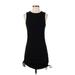 Divided by H&M Casual Dress - Bodycon High Neck Sleeveless: Black Solid Dresses - Women's Size Small