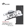 Bykski GPU Block for AMD Radeon RX7800XT Reference Edition Video Card Water Cooling / Full Cover /