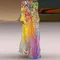 Abito donna 2023 primavera Maxi abito donna elegante manica lunga Casual allentato stampa 3D abiti donna partito scollo a V abito lungo da donna