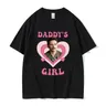 Daddy's Girl Robert Pattinson uomo donna stampa T-Shirt in cotone Tshirt Tshirt manica corta