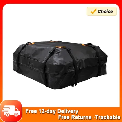 420D Waterproof Cargo Bag Car Roof Cargo Carrier Universal Luggage Bag Storage Cube Bag for Travel Camping Rooftop Cargo Bag