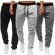 2024 new Men Women Long Pants Autumn Winter Mens Casual Fleece Sweatpants Soft Sports Pants M-3XL