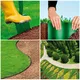 Versatile Lawn Edging Border Fence for Garden Grass Flower Beds Waterproof Recommended for Ground