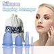 Silicone Face Massager Vacuum Cupping Jar Wrinkle Removal Cans Facial Skin Lifting Rejuvenating