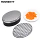 Cheese Grater Ginger Zester with Storage Container and Brush Grinder Grater for Vegetables Box