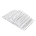 Uxcell 100Pc Fiber Optic Sleeves 2 Ends Pre-Shrunk Fiber Optic Fusion Splice Tube Protector Sleeves