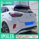 Super High GLOSS BLACK REAR SPOILER EXTENSION WING FOR FORD PUMA NEW SHAPE ABS Hatchback Spoiler Car