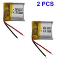 2 pz 3.7V 100mAh 0.37Wh batteria ricaricabile Li Lipo 601417 per GPS 3D occhiali penna di registrazione registratore di guida altoparlante Bluetooth