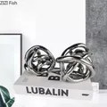 Wohn accessoires abstrakte Glas verzierungen Kunst skulptur Statue Wohnzimmer Dekorationen Handwerk