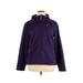 Double Diamond Jacket: Below Hip Purple Print Jackets & Outerwear - Women's Size X-Large