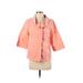 St. John Jacket: Below Hip Pink Jackets & Outerwear - Women's Size Small