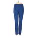 White House Black Market Dress Pants - Low Rise Boot Cut Boot Cut: Blue Bottoms - Women's Size 2