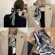 2023 New Long Hair Bows Scarf Headscarf Multifunctional Scarf Bow Tie Hair Hair Accessories for