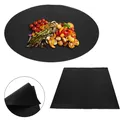 BBQ Mat Barbecue Mat Non-stick Coating Universal Barbecue Mat Baked Film Frying Pan Grill Microwave