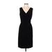 Max Mara Casual Dress - Sheath: Black Solid Dresses - Women's Size 6
