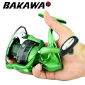 BAKAWA Pesca Angeln Reel Spinning 1000-7000 Serie 12KG Max Drag Power Karpfen Langlebig Metall Spool